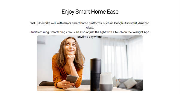 YEELIGHT Smart Bulb W3 Color, Smart Bulbs That Work with Alexa